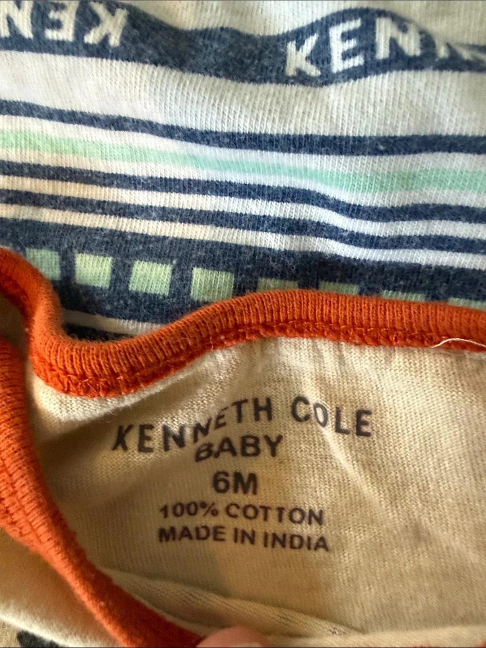 Bundle of boys Carters and Kenneth Cole onesies, pants and hoodie 13 pcs.